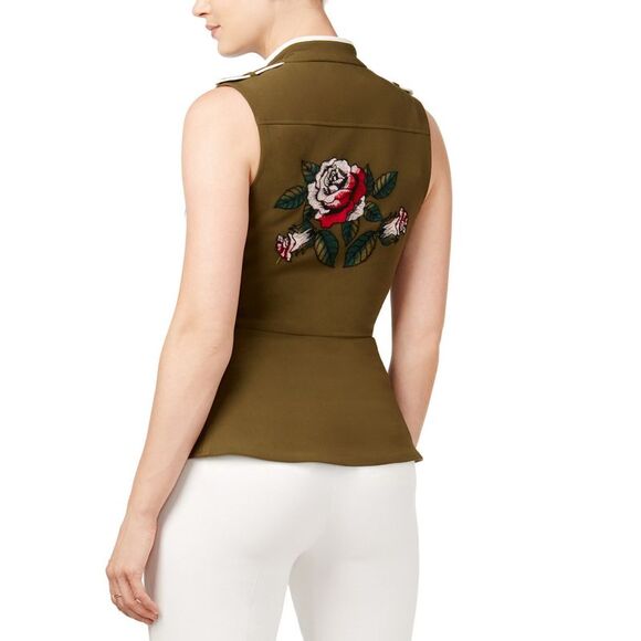 XOXO Juniors Embroidered Vest - Picture 4 of 4